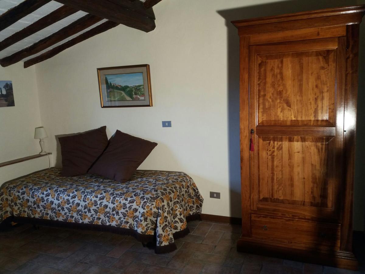סן ג'ימיניאנו Podere Il Caggio Rooms מראה חיצוני תמונה
